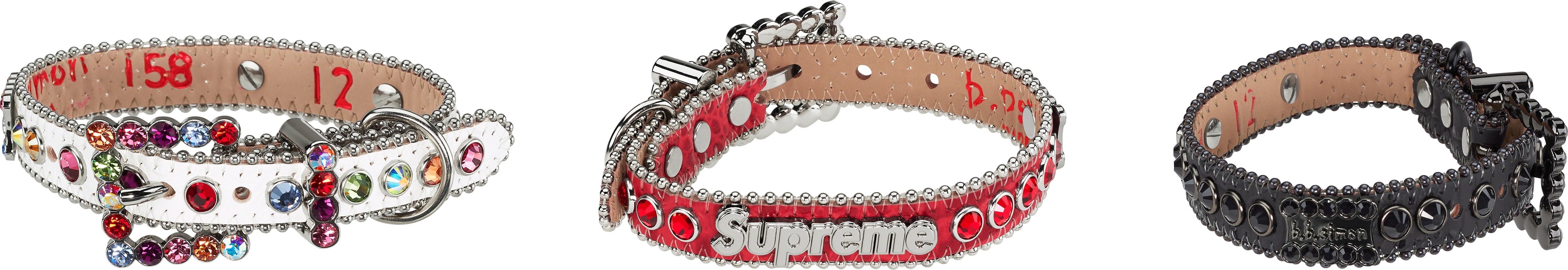 Supreme®/B.B. Simon® Studded Dog Collar